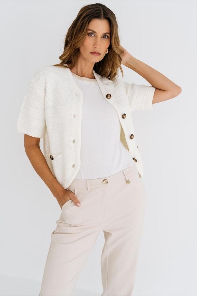 NILLA VEST SU25 65 204 OFF WHITE